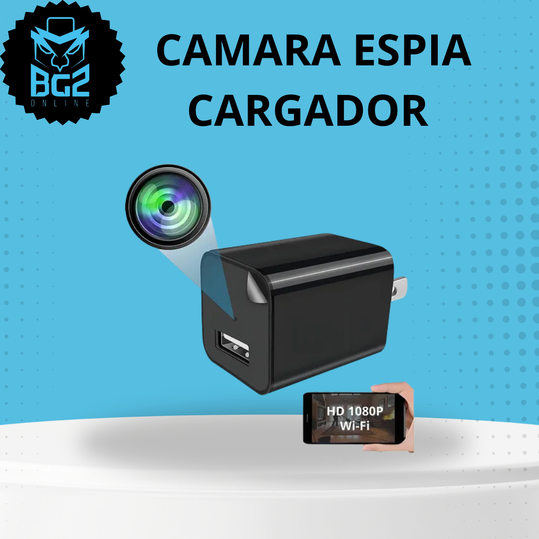 CAMARA CARGADOR ESPIA